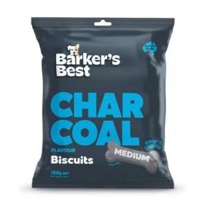 Charcoal Bone Biscuit Dog Treat Medium 750g
