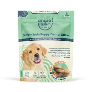 Grow + Train Dental Sticks Puppy Treat 160g